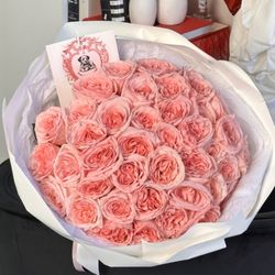 Magic Flowers Chicago - Garden Pink O'Hara Roses