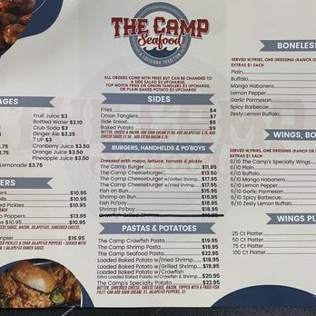 Top Notch Seafood & More - Menu - Salad Near Me - Gonzales, Louisiana Top Notch Seafood & More - Menu - Salad Near Me - Gonzales, Louisiana
