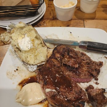 Hickok's Steakhouse - 16oz Ribeye - Steakhouses Near Me - Hays, Kansas