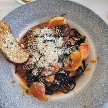 The Spinnaker - Squid ink pasta, and shrimp - Breakfast & Brunch Near Me - Sausalito, California The Spinnaker - Squid ink pasta, and shrimp - Breakfast & Brunch Near Me - Sausalito, California