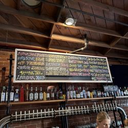 Wheat & Water - Current tap list