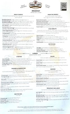 Menu photo 8 Eagle Cafe San Francisco, CA Menu photo 8 Eagle Cafe San Francisco, CA