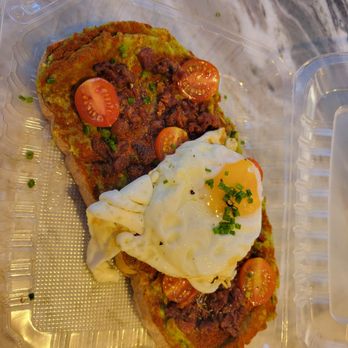 KIT Coffee - Smoked avocado toast with fried egg on top - Coffee & Tea Near Me - Irvine, California KIT Coffee - Smoked avocado toast with fried egg on top - Coffee & Tea Near Me - Irvine, California