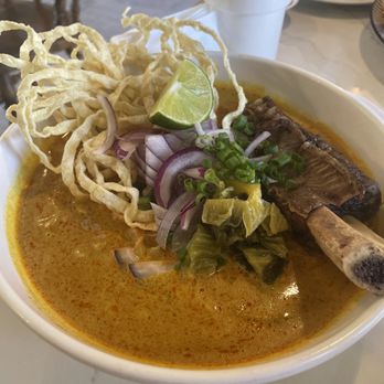 Charm Thai Kitchen & Coffee - Khao soi beef short rib 10/2023 - Thai Near Me - Henderson, Nevada