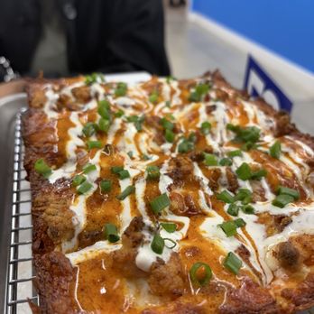 Square Pie Guys - Buffalo chicken - Pizza Near Me - Walnut Creek, California Square Pie Guys - Buffalo chicken - Pizza Near Me - Walnut Creek, California