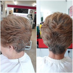 Kim's Hair Village - Short hair cut for senior