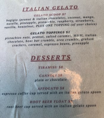 Menu photo 4 Bagigio’s Tallahassee, FL Menu photo 4 Bagigio’s Tallahassee, FL