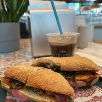 Colada Shop - GUAVA BBQ POLLO and coquito cold brew - Cocktail Bars Near Me - Fairfax, Virginia