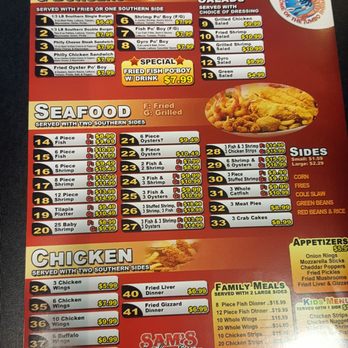 Sam's Southern Eatery - Southern Near Me - Bossier City, Louisiana