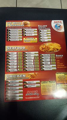 Menu photo 3 Sam's Southern Eatery Bossier City, LA