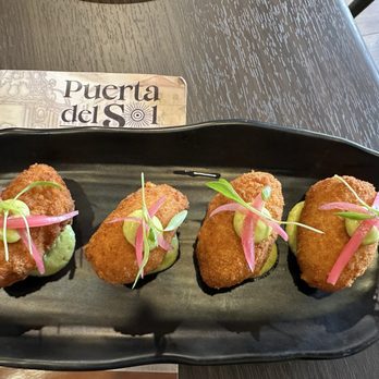 Puerta del Sol - Croquetas cochinita Pibil - Tapas/Small Plates Near Me - San Jose, California Puerta del Sol - Croquetas cochinita Pibil - Tapas/Small Plates Near Me - San Jose, California
