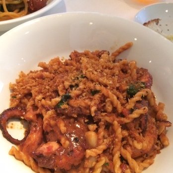 Marea - Fusilli with octopus bone marrow - Italian Near Me - New York, New York Marea - Fusilli with octopus bone marrow - Italian Near Me - New York, New York