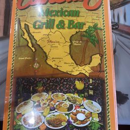 Menu cover