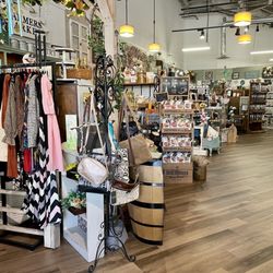Lazy Daisy Gift Store - Inside / Interior pic of only a small sliver of the inside of the shop which goes on forever and ever and ever lol - A MUST STOP-IN!!!