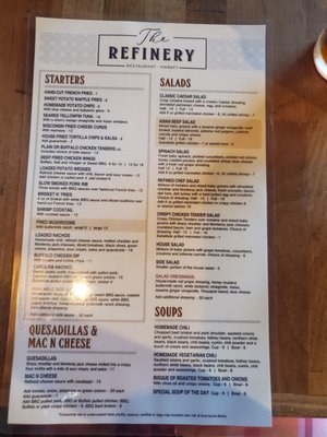 Menu photo 2 The Refinery Andover, NH