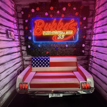 Bubba's 33 - Mustang Seat - Pizza Near Me - Macomb, Michigan