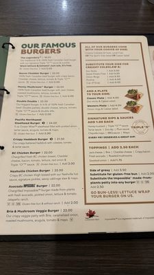 Menu photo 8 White Spot Burnaby, BC Menu photo 8 White Spot Burnaby, BC
