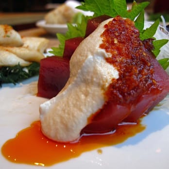 Gari Columbus - tuna with creamy tofu puree - Sushi Bars Near Me - New York, New York Gari Columbus - tuna with creamy tofu puree - Sushi Bars Near Me - New York, New York