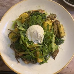 Wild Mushroom and Polenta Hash