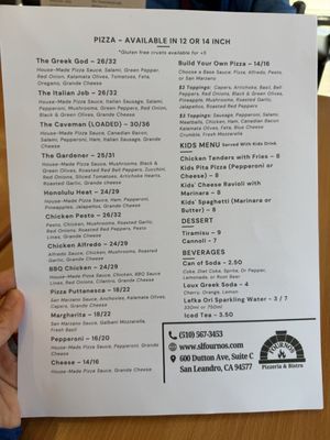Menu photo 6 Fournos San Leandro, CA