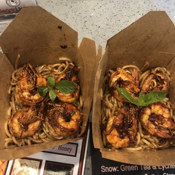 BearyLicious - Best Garlic noodles with shrimp in town! - Bubble Tea Near Me - Upland, California