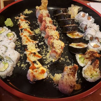 Sakura - Dream Roll, Fire island roll, Volcano roll, California Roll, Philly Roll - Sushi Bars Near Me - St. Joseph, Missouri Sakura - Dream Roll, Fire island roll, Volcano roll, California Roll, Philly Roll - Sushi Bars Near Me - St. Joseph, Missouri
