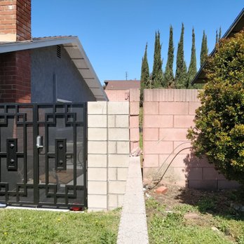 E & E Custom Iron Works - After being powdercoated and installed. The only downside is the gates look too good! - Fences & Gates Near Me - La Puente, California