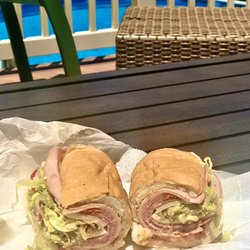 Giulianova - Get your sub from Billy to go and take it pool side. #bestintown