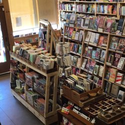 Burning Books - Zine racks at Burning Books!