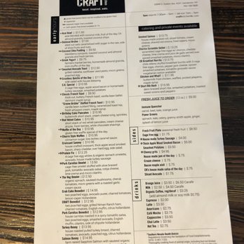 CRAFTkitchen - Menu. One mimosa was $8, unlimited-$16.. pretty steep for "one" tho. Usually they're @$4 each at other places. - New American Near Me - Henderson, Nevada CRAFTkitchen - Menu. One mimosa was $8, unlimited-$16.. pretty steep for "one" tho. Usually they're @$4 each at other places. - New American Near Me - Henderson, Nevada