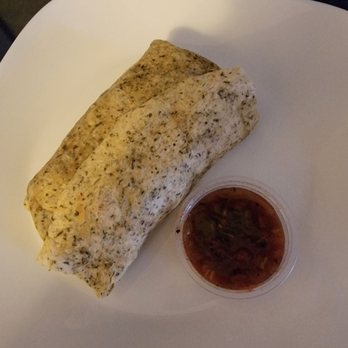 Nutrishop - 1 burrito with salsa.  Label says protein/carbs and fat. - Health Markets Near Me - Glendora, California
