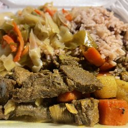 Island Spice Carribean Restaurant - Curry Goat