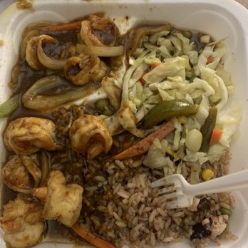 Caribbean Hut - Jerk Shrimp Entree - Caribbean Near Me - Charlotte, North Carolina Caribbean Hut - Jerk Shrimp Entree - Caribbean Near Me - Charlotte, North Carolina
