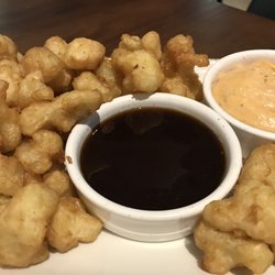 The Turn Restaurant Lounge - Tempura Cauliflower and dipping sauces