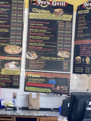 Menu photo 1 9er's Grill Houston, TX Menu photo 1 9er's Grill Houston, TX