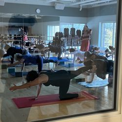 Yoga class