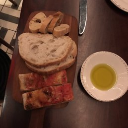 Complimentary Bread with Extra Virgin Olive Oil Complimentary Bread with Extra Virgin Olive Oil