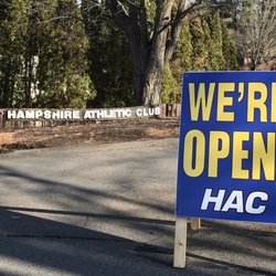 Hampshire Athletic Club - Open for business! Thanks HAC!