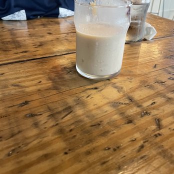 Commune - Peach milk - Cafes Near Me - Virginia Beach, Virginia