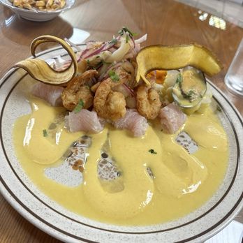 El Rinconcito Peruano - Ceviche created by our favorite server - Latin American Near Me - Hialeah, Florida