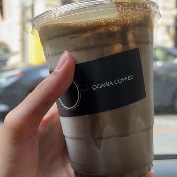 Ogawa Coffee - Iced Houijicha Latte - Coffee & Tea Near Me - Boston, Massachusetts