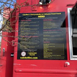 Cheffin's Cheesesteaks & Cubanos - Menu