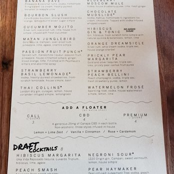 Narwhal's Crafted - Menu (Page 1 of 2) - Cocktail Bars Near Me - St Charles, Missouri