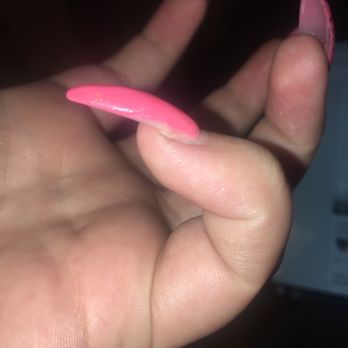 Sandy Hair & Nails - My nail tech didn't even fill my entire nail! - Nail Salons Near Me - Soledad, California Sandy Hair & Nails - My nail tech didn't even fill my entire nail! - Nail Salons Near Me - Soledad, California