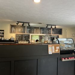 Next Step Cafe - Counter and menu