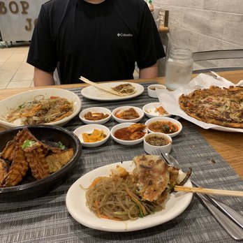 Bop Joa - Seafood Pancake, Jap-Che Platter, Potato Wedge - Korean Near Me - Sachse, Texas