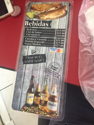Menu photo 1 El Paradero Aguascalientes, AGU