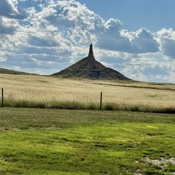 Chimney Rock Visitors Center - 07.07.24 view from the Visitor Center - Visitor Centers Near Me - Bayard, Nebraska Chimney Rock Visitors Center - 07.07.24 view from the Visitor Center - Visitor Centers Near Me - Bayard, Nebraska