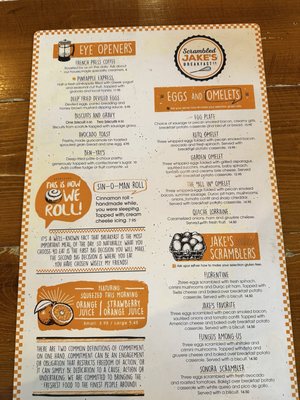Menu photo 2 Scrambled Jake's Knoxville, TN