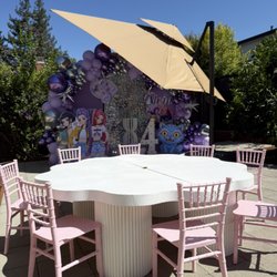 Aleja & Mikel Balloon Events - #birthdaybackdrop #babyshower #huntrix #happybirthday